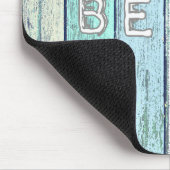 Rustikales Strand-Treibholz Mousepad (Ecke)