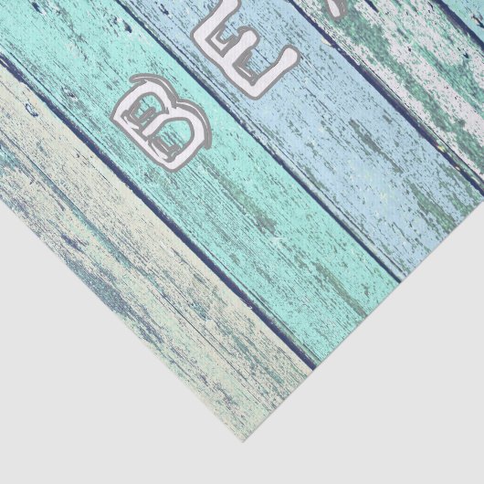 Rustikales Strand-Treibholz Seidenpapier (Ausschnitt)