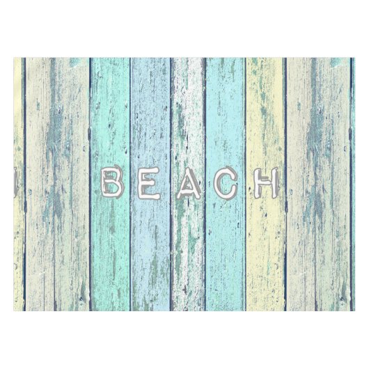 Rustikales Strand-Treibholz Tischdecke (Vorderseite (Horizontal))