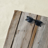 Rustikales Strandhandtuch (Beispiel)