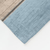 Rustikales Strandholz, Wasserpfeifen und Anker Fleecedecke (Ecke)