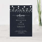 Rustikales Streichellichtprogramm Programm (Vorderseite)