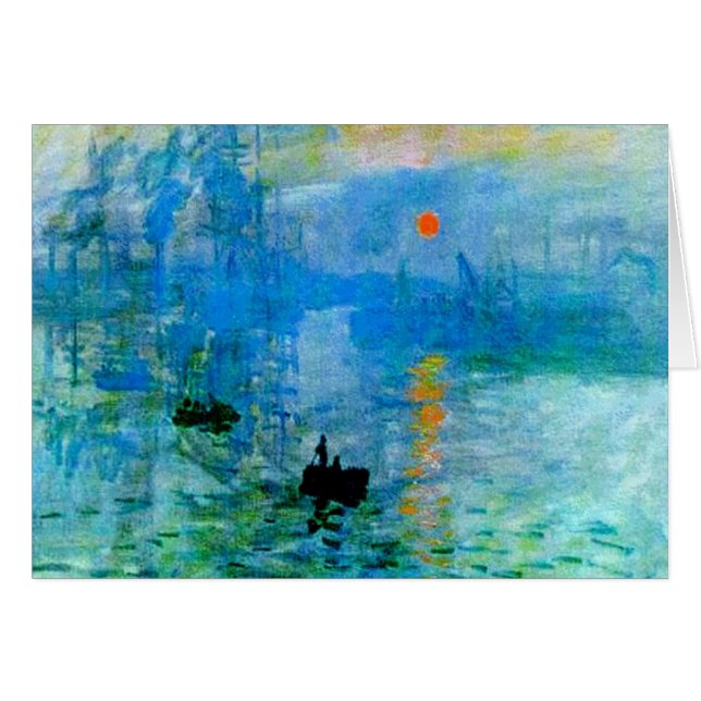 Rustikales, stylisches Blue Sunrise Fischerboot Se (Vorderseite (Horizontal))