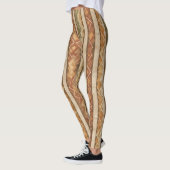 Rustikales Südwest-Streifenmuster (7) Leggings (Links)