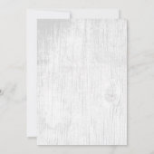 Rustikales sukkuläres Brautparty Bingo (Rückseite)