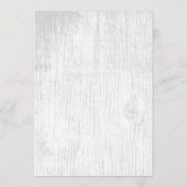 Rustikales sukkuläres Brautparty Bingo (Rückseite)