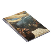 Rustikales Sunlit Spice Market Notebook Notizblock (Rechte Seite)