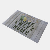 Rustikales Sweet Zuhause Fußmatte (Schrägansicht)