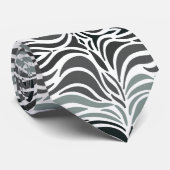 Rustikales symmetrisches Muster Krawatte (Gerollt)