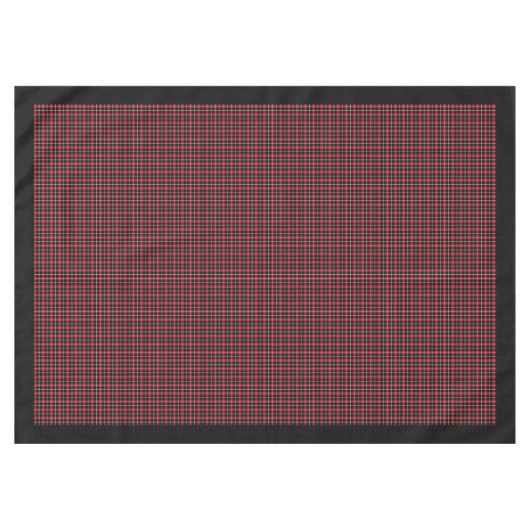 Rustikales Tablettenröhrchen Tartan für Ansammlung Tischdecke (Vorderseite (Horizontal))
