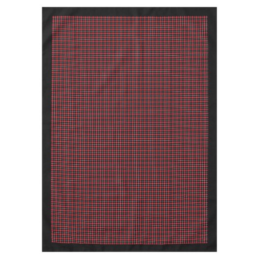 Rustikales Tablettenröhrchen Tartan für Ansammlung Tischdecke (Vorderseite)
