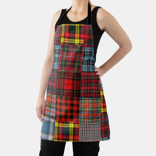 Rustikales Tartan Patchwork Schürze (InSitu)