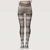 rustikales TENNESSEE-LIEBE-Skript für Barnwood Leggings (Vorderseite)