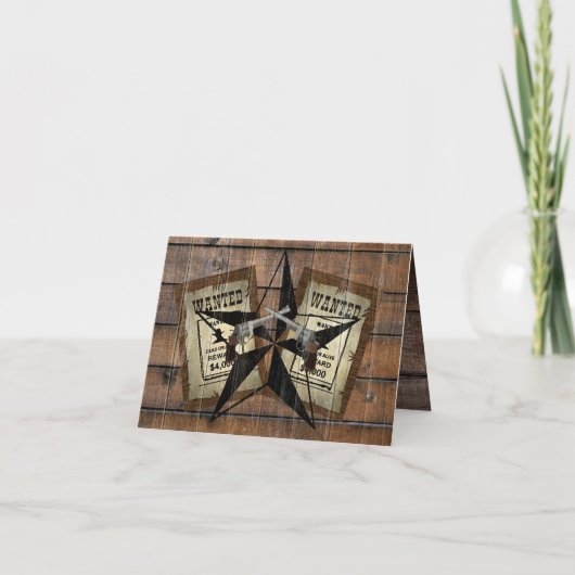 Rustikales Texas Star Western Duale Pistolen Gewol (Vorderseite)