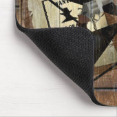 Rustikales Texas Star Western Duale Pistolen Gewol Mousepad (Ecke)