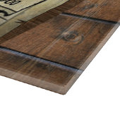 Rustikales Texas Star Western Duale Pistolen Gewol Schneidebrett (Ecke)