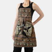 Rustikales Texas Star Western Duale Pistolen Gewol Schürze (InSitu)