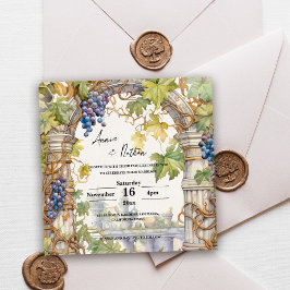 Rustikales Thema Weinkeller Weinkultur Einladung z