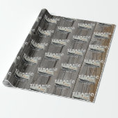Rustikales Titanic Wrapping Paper Geschenkpapier (Ungerollt)
