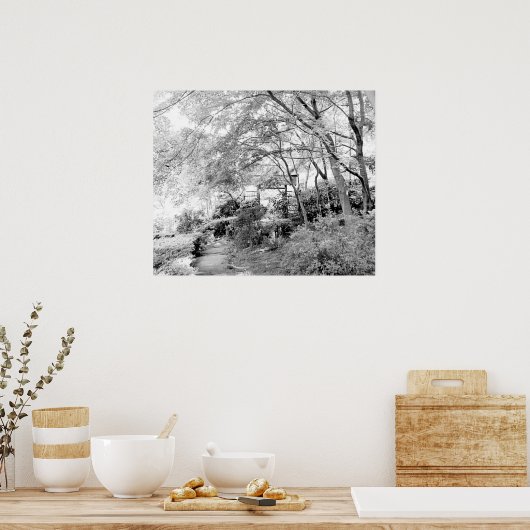 Rustikales Tor Poster (Küche)