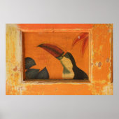 Rustikales Toucan Poster1 Poster (Vorne)