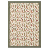 Rustikales Tribal Tablecloth Feather Arrow Muster Tischdecke (Vorderseite)