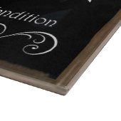 Rustikales Trottenbrett Schneidebrett (Ecke)