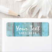 Rustikales Türkisholz Vintag & Boho Chic Boutique (Insitu)