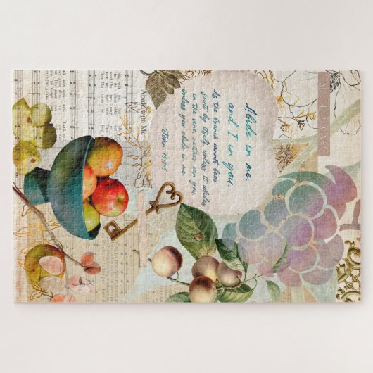 Rustikales Überleben in mir Fruchtbares Glaubensbe Puzzle (Horizontal)