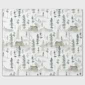 Rustikales Umschlagpapier Geschenkpapier (Flach)