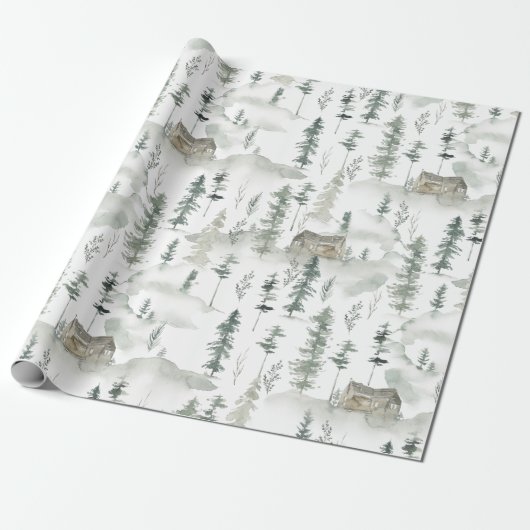 Rustikales Umschlagpapier Geschenkpapier (Ungerollt)