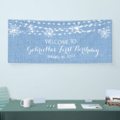 Rustikales und dennoch traumhaftes Winterwunderlan Banner (Messe)