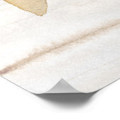 Rustikales Valentinbanner II Poster (Ecke)