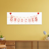 Rustikales Valentinbanner III Leinwanddruck (Insitu (Wohnzimmer))