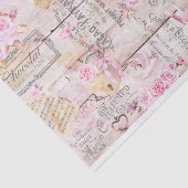 Rustikales Valentingewebe Seidenpapier (Ausschnitt)