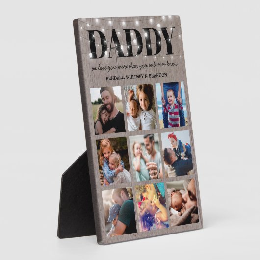 Rustikales Vatertag, 9. Foto Fotoplatte (Seite)