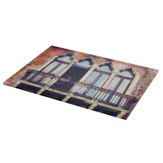 Rustikales Venedig Gebäude der Bestimmungsort-| Schneidebrett (Ecke)