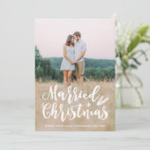 Rustikales Verheiratetes Weihnachten Volles Foto P (Stehend Vorderseite)