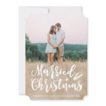 Rustikales Verheiratetes Weihnachten Volles Foto P