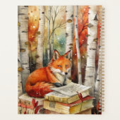 Rustikales Vintag Fox Books Woodland Journal Planer (Rückseite)