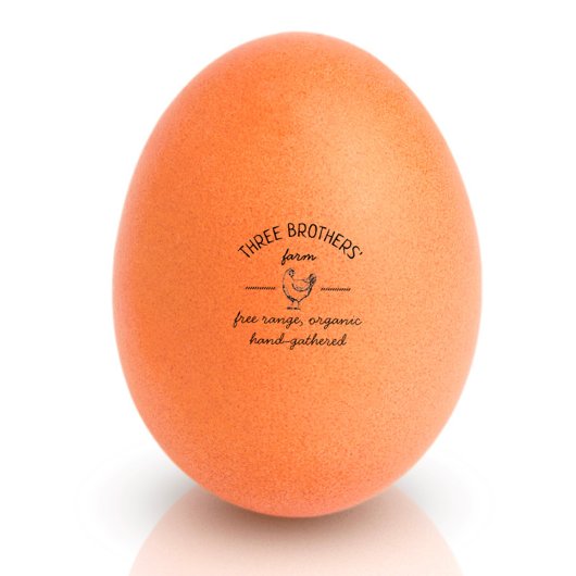 Rustikales Vintages Ei Gummistempel