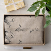 Rustikales Vintages Ghost-Muster (2) Seidenpapier (Geschenk)