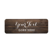 Rustikales Vintages Holz Elegante Landgut Boutique (Vorne)