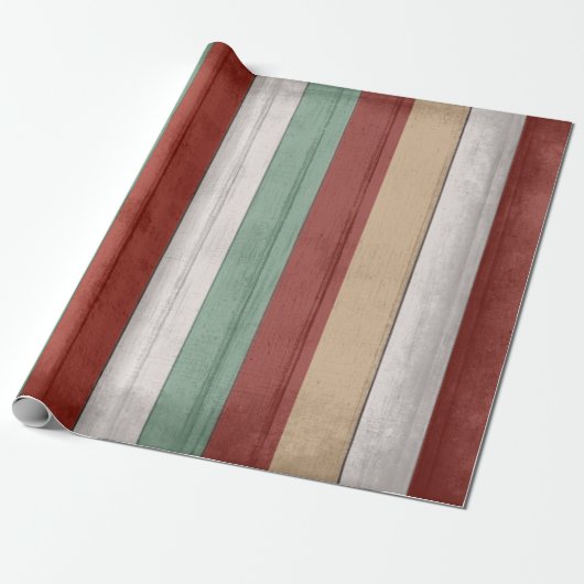 Rustikales Vintages Holz Geschenkpapier (Ungerollt)