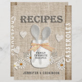 Rustikales Vintages Land Personalisiert (Vorne/Hinten)