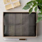 Rustikales Vintages Land Sepia Schwarzwurzel Seidenpapier (Geschenk)