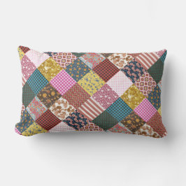 Rustikales Vintages Ländermuster Lendenkissen