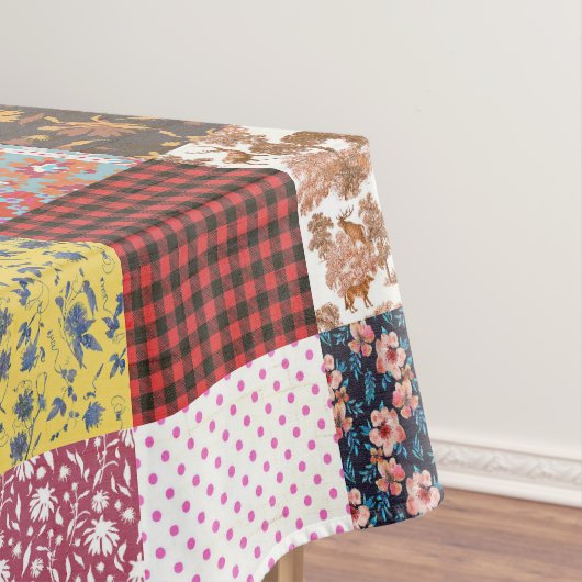 Rustikales Vintages Ländermuster Tischdecke (Beispiel)
