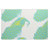 Rustikales Vintages Pfauenmuster Stoff (Fat Quarter (45,7 x 55,9 cm))
