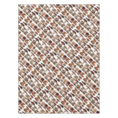 rustikales Vintages Pilzwald Tischdecke (Vorderseite)